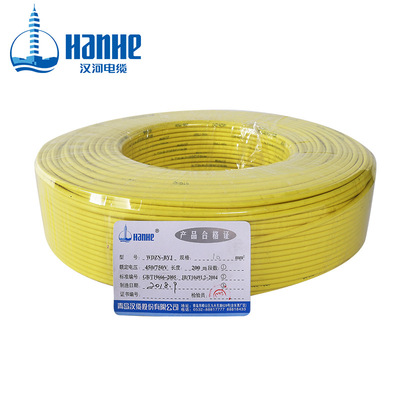 漢河電纜 WDZN-BYJ10平方輻照無鹵低煙A級耐火家裝電線進(jìn)戶線